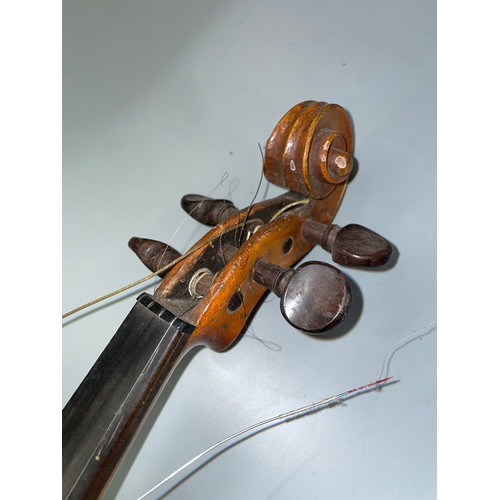 511 - UNMARKED VIOLIN A/F