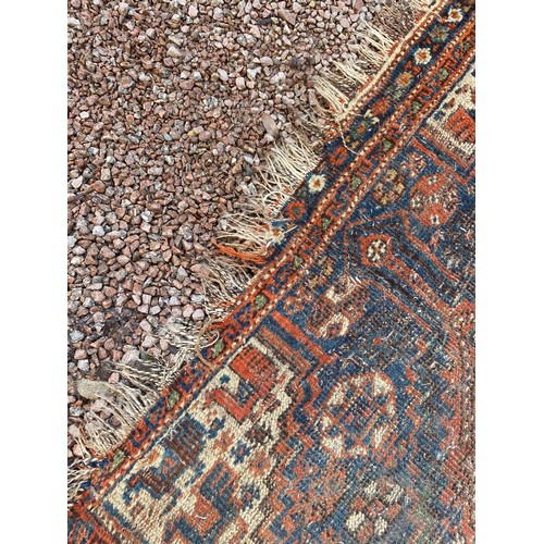 226 - 19TH CENTURY CAUCASIAN PRINGED RUG