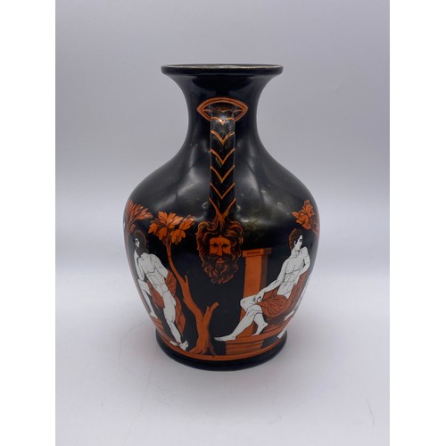 793 - 19TH CENTURY SAMUEL ALCOCK AND CO. COPY OF THE PORTLAND VASE NUMBER 9283