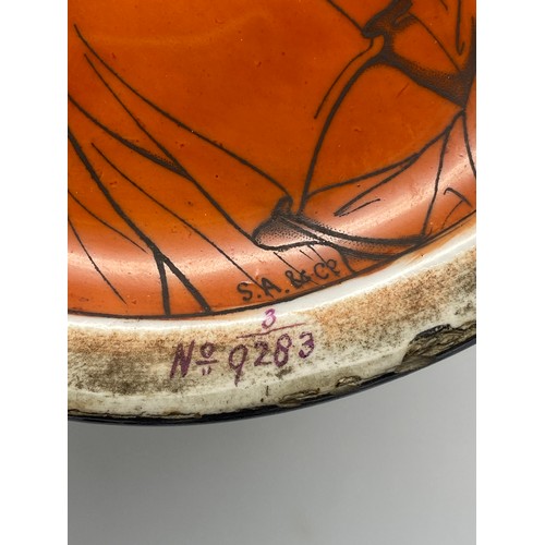 793 - 19TH CENTURY SAMUEL ALCOCK AND CO. COPY OF THE PORTLAND VASE NUMBER 9283