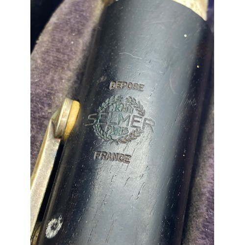 514 - CASED SELMER CLARINET SERIAL NUMBER 243