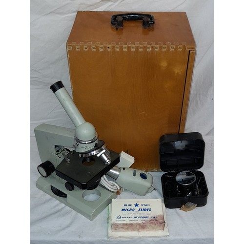 822A - CASED NOMO BIOLAM MICROSCOPE