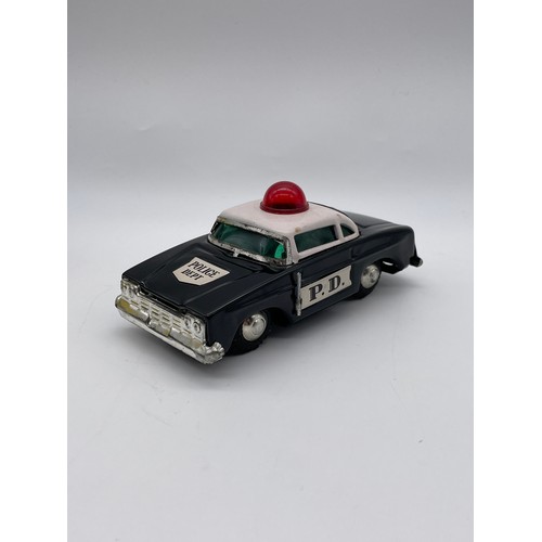 732 - BOXED CHINESE MF900 POLICE FRICTION CAR