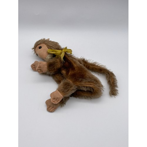 731 - MO HAIR AND FELT MONKEY HAND PUPPET