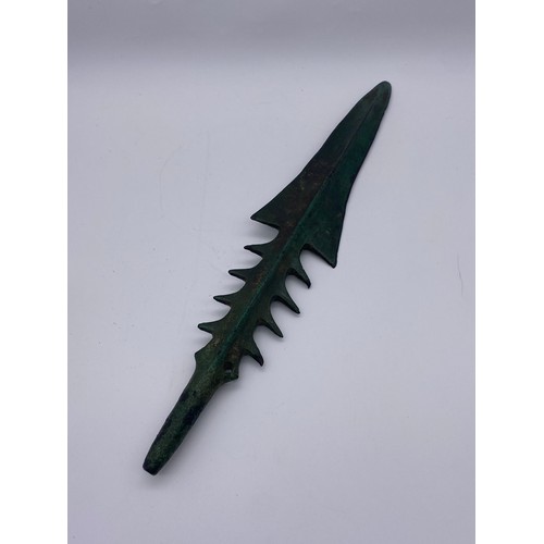 764 - BARBED HARPOON SPEAR HEAD