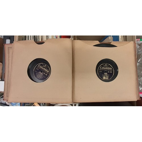 522 - TWO BINDERS OF FRANK SINATRA 78S