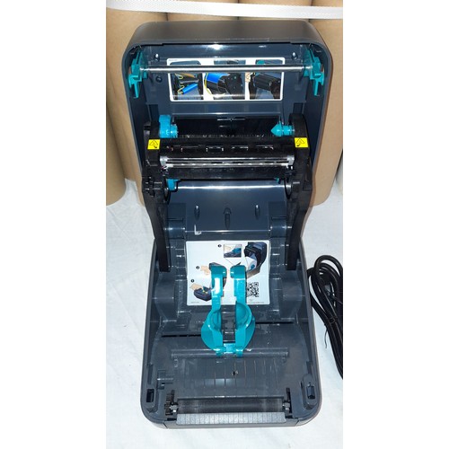 552 - ZEBRA GX430 LABEL PRINTER WITH ROLLS