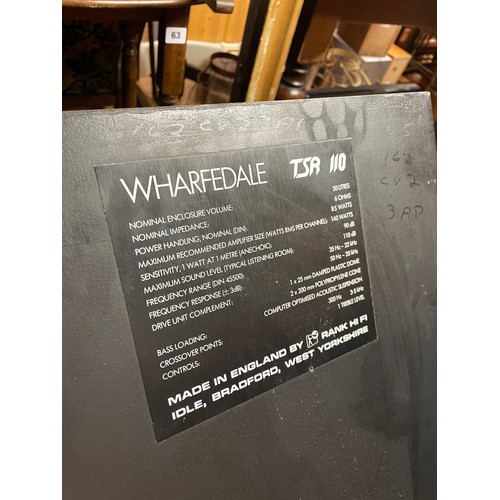 82 - PAIR OF WHARFDALE TSR110 SPEAKERS