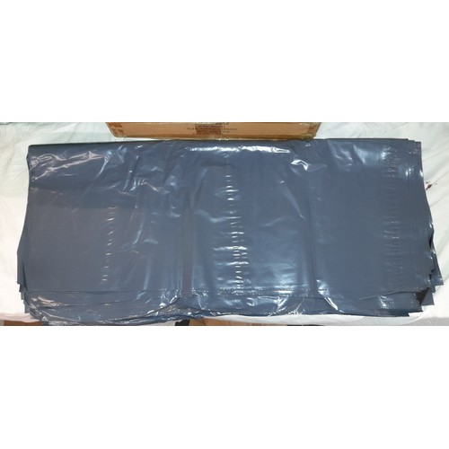 562 - TWO BOXES OF POLY BAGS AND BLACK REFUSE SACKS