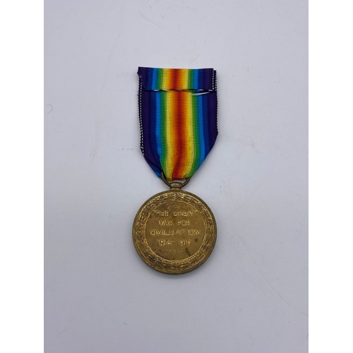 445 - WWI MEDAL DUO - 53861 PTE P J PADLEY CHES. R.