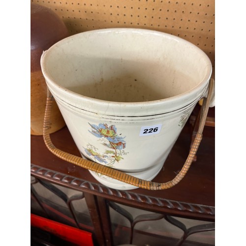 226 - VICTORIAN SLOP BUCKET