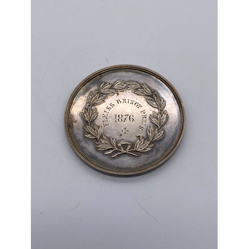 418 - ROYAL POMANA PALACE GARDENS MANCHESTER MEDALLION 26G, WORCESTER COUNTY & CITY LUNATIC ASYLUM SILVER ... 