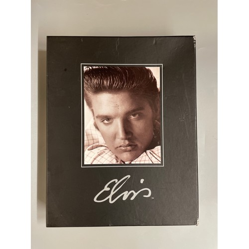 766 - BOX OF ELVIS RELATED FACSIMILE RELATED EPHEMREA INCLUDING CONCERT TICKETS, RECEIPTS, AND FANZEEN COV... 