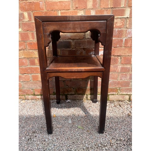 203 - CHINESE DESIGN ROSEWOOD PLANTER TABLE