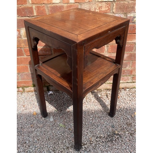 203 - CHINESE DESIGN ROSEWOOD PLANTER TABLE