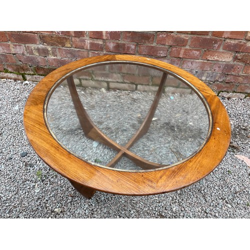 175 - 1960S GPLAN ASTRO CIRCULAR COFFEE TABLE