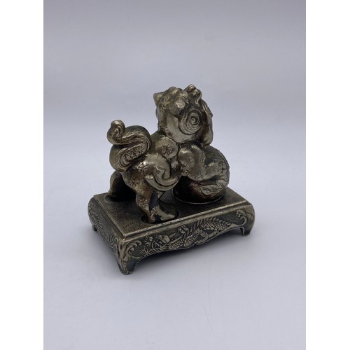 505 - 20TH CENTURY JAPANESE KYLIN INCENSE HOLDER