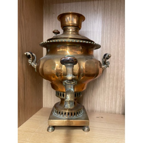 396 - COPPER SAMOVAR/TEA URN