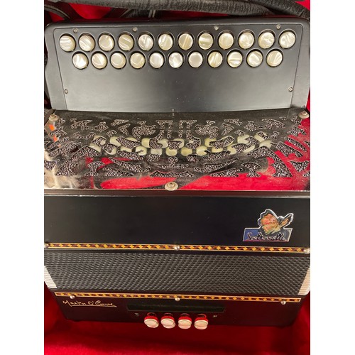 724 - SALTARELLA ACCORDION IN A FITTED CASE