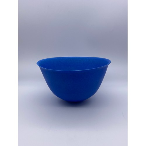 671 - COBALT BLUE STUDIO POTTERY BOWL