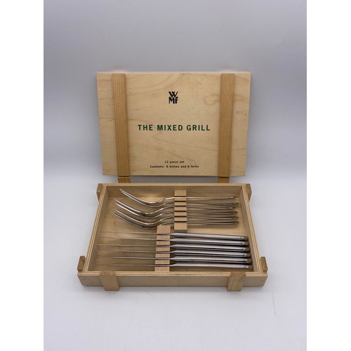 515 - BOXED WMF MIXED GRILL 12 PIECE CUTLERY SET