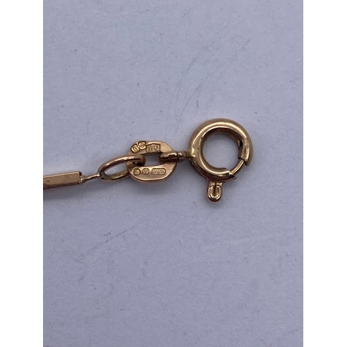 569 - 9CT ROSE GOLD BATON LINK CHAIN A/F, 9CT GOLD FLAT CURB BRACELET A/F, MISSHAPEN RING, 9CT GOLD HEART ... 