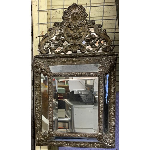 690 - BAROQUE REVIVAL REPOUSSE MIRROR