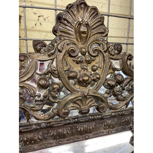 690 - BAROQUE REVIVAL REPOUSSE MIRROR