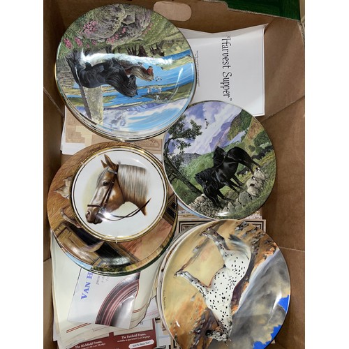 327B - LARGE SELECTION OF PLATES INCLUDING SPODE HORSES ECT