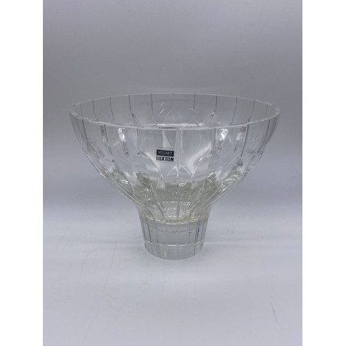 351 - STUART LUXTON COLLECTION CUT GLASS BOWL