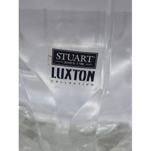 351 - STUART LUXTON COLLECTION CUT GLASS BOWL