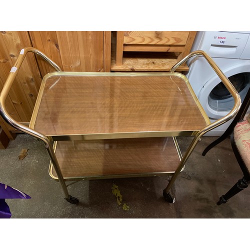 81 - VINTAGE TROLLEY TABLE