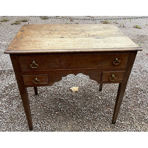 164 - LATE 18TH CENTURY PROVINCIAL OAK LOW BOY