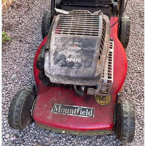 156 - MOUNTFIELD PETROL LAWNMOWER