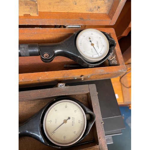 20 - TWO CASED ENGINEERING GAUGES