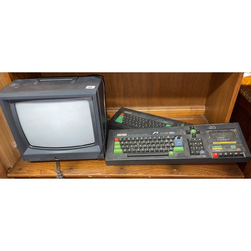 88 - VINTAGE AMSTRAD CPC 464 PERSONAL COMPUTER AND MONITOR