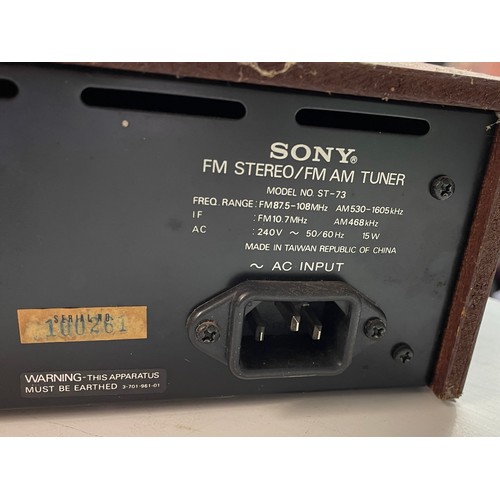 479 - VINTAGE SONY FM STEREO TUNER