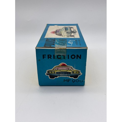 518 - BOXED CHINESE MF900 POLICE FRICTION CAR