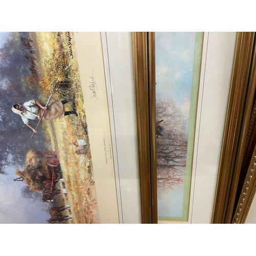 85 - SELECTION OF DAVID SHEPHERD LIMITED EDITION PRINTS, SOME SIGNED IN PENCIL, LIMITED EDITION PRINCE CH... 