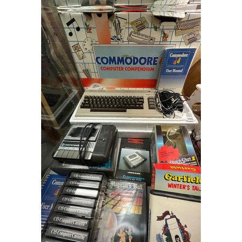 530 - BOXED COMMODORE COMPUTER COMPENDIUM