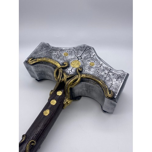 547 - REPLICA MODEL OF MJOLNIR FROM THE GOD OF WAR GAME