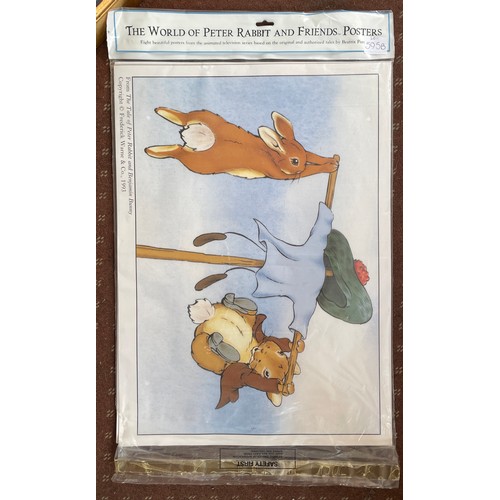 595B - SELECTION OF BEATRIX POTTER CHARACTER PRINTS