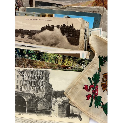 586 - SELECTION OF PACKETS OF SOUVENIR POSTCARDS, OTHER TOPOGRAPHICAL CARDS