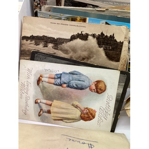 586 - SELECTION OF PACKETS OF SOUVENIR POSTCARDS, OTHER TOPOGRAPHICAL CARDS