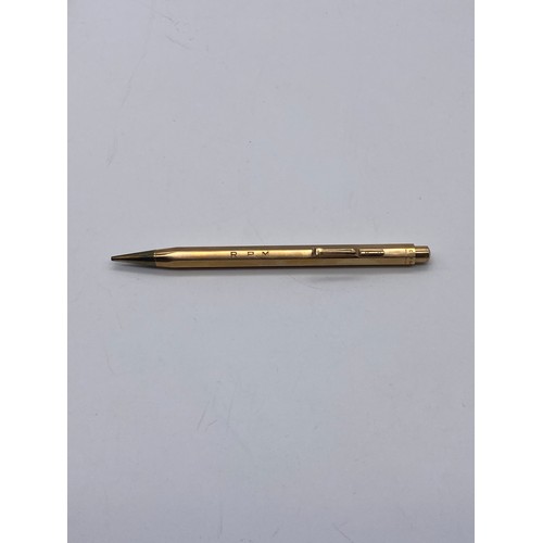 525 - CASED EVERSHARP 9CT GOLD PENCIL 23G OVERALL APPROX