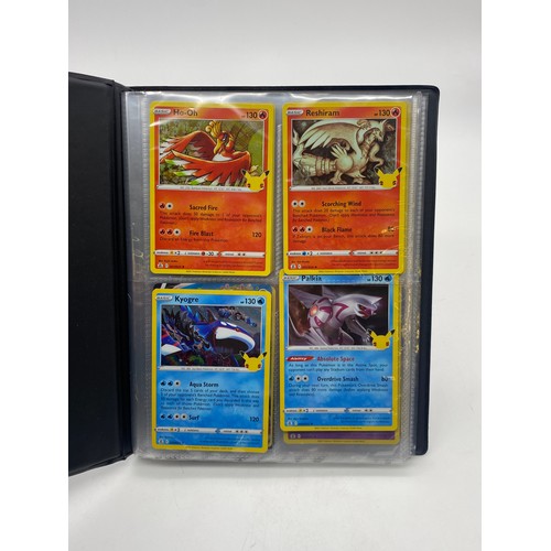 594 - SMALL BINDER OF POKÉMON TRADING CARDS