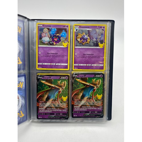 594 - SMALL BINDER OF POKÉMON TRADING CARDS