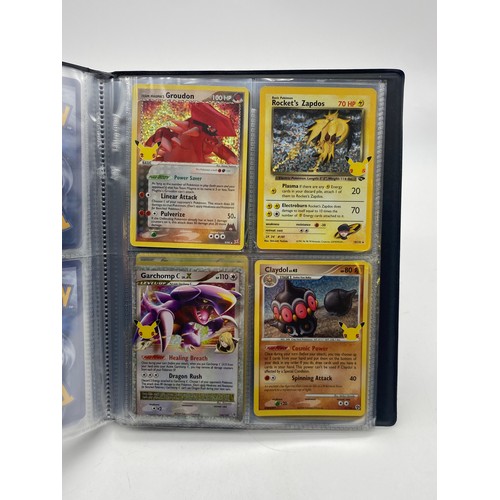 594 - SMALL BINDER OF POKÉMON TRADING CARDS