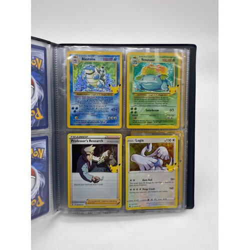 594 - SMALL BINDER OF POKÉMON TRADING CARDS