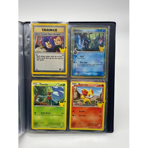 594 - SMALL BINDER OF POKÉMON TRADING CARDS